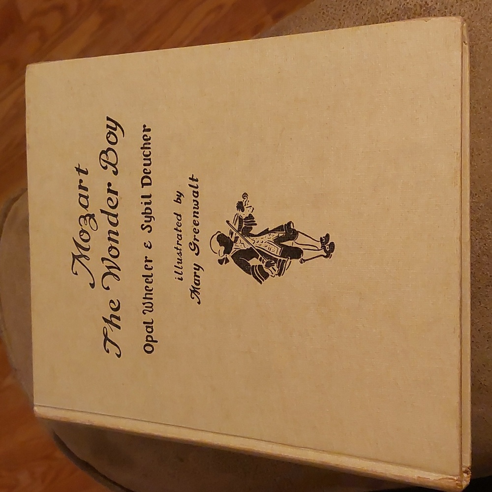 Mozart The Wonder Boy Book